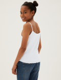2pc Flower Embroidered Cardigan Set (6-16 Yrs)