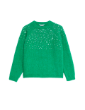 Sequin Knitted Jumper (6-16 Yrs)