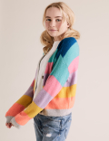 Rainbow Striped Cardigan (6-16 Yrs)