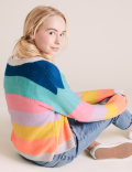 Rainbow Striped Cardigan (6-16 Yrs)