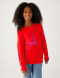Knitted Reindeer Jumper