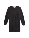 Fluffy Knit Dress (6-16 Yrs)