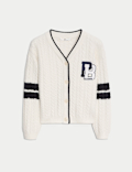 Varsity Oversized Cardigan (6-16 Yrs)
