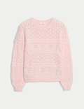 Patterned Knitted Jumper (2-16 Yrs)