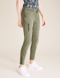 Skinny Denim Utility Jeans (6-14 Yrs)