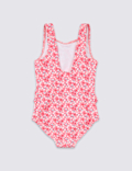Cheery Print Frill Swimsuit (3-16 Years)
