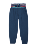Relaxed Pure Cotton Embroidered Trousers (6-16 Yrs)