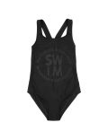 Practise Like a Champion Slogan Swimsuit (6-16 Yrs)