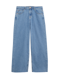 Wide Leg Denim Jeans (6-16 Yrs)