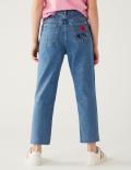 Denim Embroidered Jeans