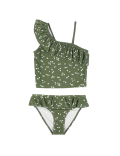 Floral One Shoulder Tankini (6-16 Yrs)