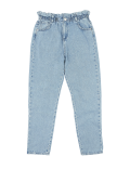 Regular Denim Paperbag Waist Jeans (6-16 Yrs)