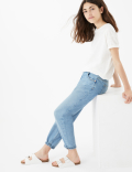 Barrel Leg Denim Jeans