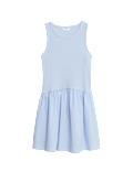Cotton Rich Ribbed Dress (2-16 Yrs)