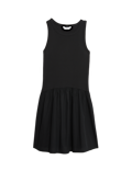 Cotton Rich Ribbed Dress (2-16 Yrs)
