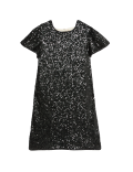 Sequin Bow Dress (2-16 Yrs)