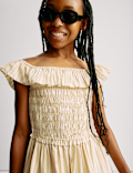 Pure Cotton Striped Dress (6-16 Yrs)