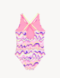 Marble Print Swimsuit