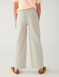 Denim Cargo Jeans