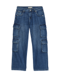 90's Baggy Low Rise Denim Jeans (6-16 Yrs)