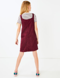 2 Piece Cord Pinafore Dress Outfit (3-16 Years)