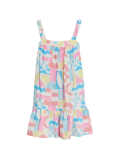 Pure Cotton Tiered Dress (6-16 Yrs)