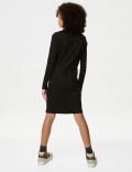 Cotton Rich Ribbed Dress (6-16 Yrs)