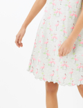 Cotton Print Dress (6-16 Yrs)