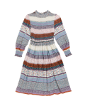 Patterned Shirred Dress (6-16 Yrs)