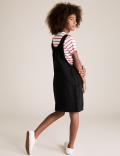 2 Piece Denim Pinafore Outfit (6-16 Yrs)