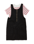 2 Piece Denim Pinafore Outfit (6-16 Yrs)