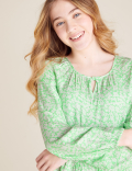 Floral Tiered Dress (6-14 Yrs)