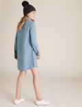Denim Shirt Dress (6-16 Yrs)