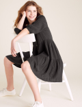 Pure Cotton Tiered Dress