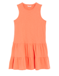 Pure Cotton Tiered Dress