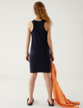 Cotton Rich Ribbed Dress