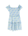 Printed Square Neck Dress