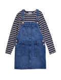 2pc Cotton Rich Pinafore Outfit (6-16 Yrs)