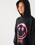 Cotton Rich SMILEYWORLD® Hooded Dress (6-16 Yrs)