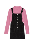 2pc Cord Pinafore Outfit (6-16 Yrs)