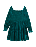 Velvet Tiered Dress