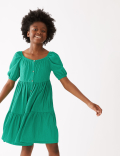 Button Through Dress