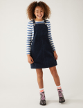 2pc Cotton Rich Pinafore Outfit