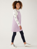 2pc Cotton Rich Pinafore Outfit