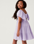 Pure Cotton Tiered Dress