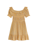 Floral Shirred Dress (6-16 Yrs)