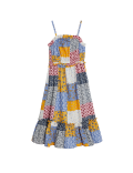 Pure Cotton Patchwork Print Dress (6-16 Yrs)