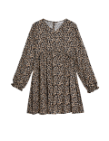 Animal Print Dress (6-16 Yrs)