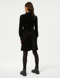 Velvet Glitter Star Dress (6-16 Yrs)