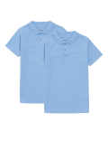 2Pk Boys' Slim Fit Polo Shirts